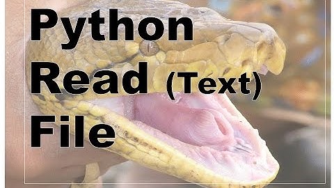 103-Python - File Read