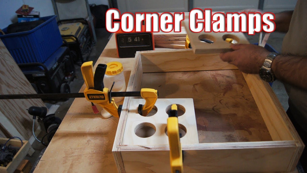 Making Corn   er Clamps - YouTube