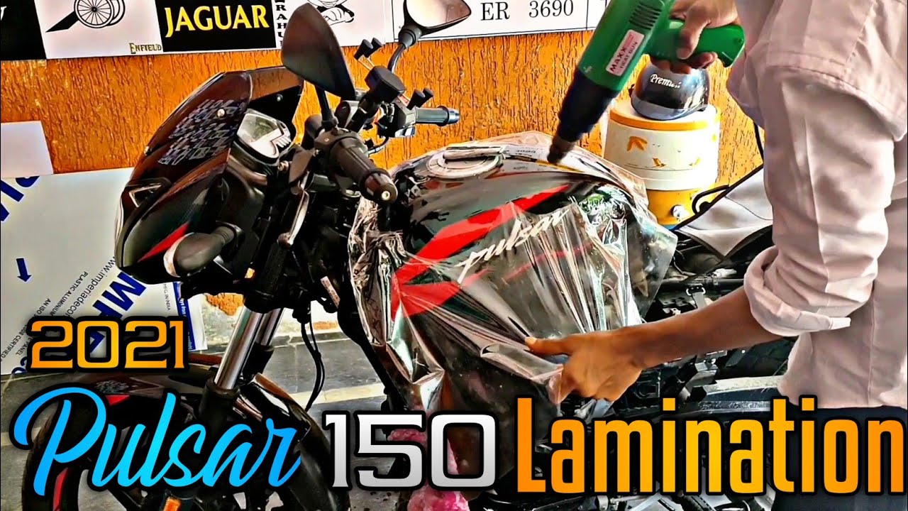 2021 Pulsar 150 Tank Lamination ( PPF ) New Matt Black Colour BS6