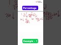 Find Percentages in Seconds | Percentage Problems - Shortcuts &amp; Tricks #math #percents #mathtrick