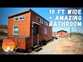 His 10-Ft Wide Tiny Home w/Incredible Iguana Enclosure + Spa Bathroom