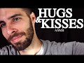 Hugs  kisses asmr  relaxing male asmr