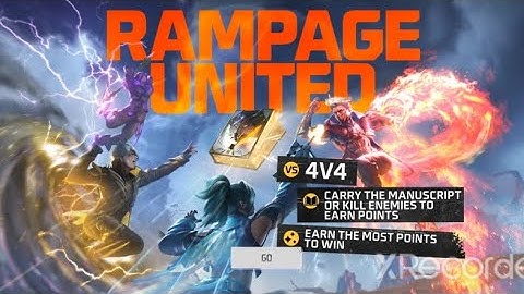 RAMPAGE EVO BUNDLE RETURN || RAMPAGE BUNDLE RETURN CONFIRM DATE || FREE FIRE RAMPAGE BUNDLE RETURN