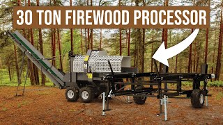 30 ton Firewood Processor  LANTZMANN PROC30G+ PRO