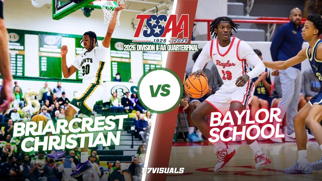 5⭐️ Mr. Basketball Finalist Fred Smith Jr. Leads Briarcrest To A 4th Straight State Tourney Trip!!