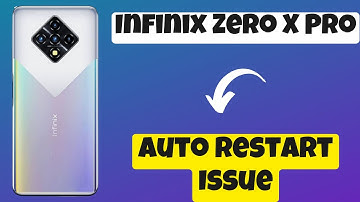 Infinix Zero X Pro Auto Restart Problem || Infinix Phone Auto Swich off issue