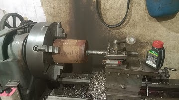 Boring operation on lathe machine #lathemachine #machine #metallathe #machineshop