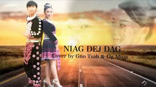 Video thumbnail of "Niag Dej Dag [cover] Gno Tsab & Lig Muas #Txiabyaj #ligmuaschannel #teemxyooj #tijllaugxabtiag"