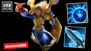 HoN Valkyrie NULL STONE with NULLFIRE BLADE