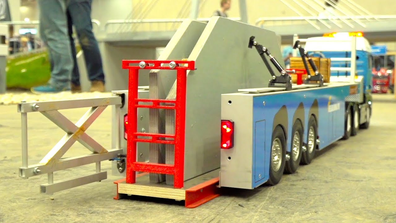 RC TRUCK FELBERMAYR SPECIAL LOADER I TRANSPORT HEAVY CONCRETE PARTS I IG M.B.&T.