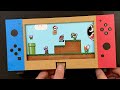 How to make Cardboard Super Mario Bros tutorial craft