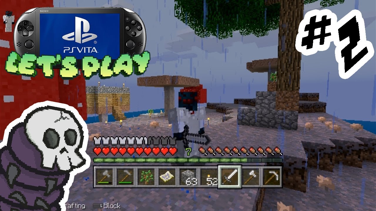 Basecamp on Mooshroom Island | Minecraft PS Vita Ep2