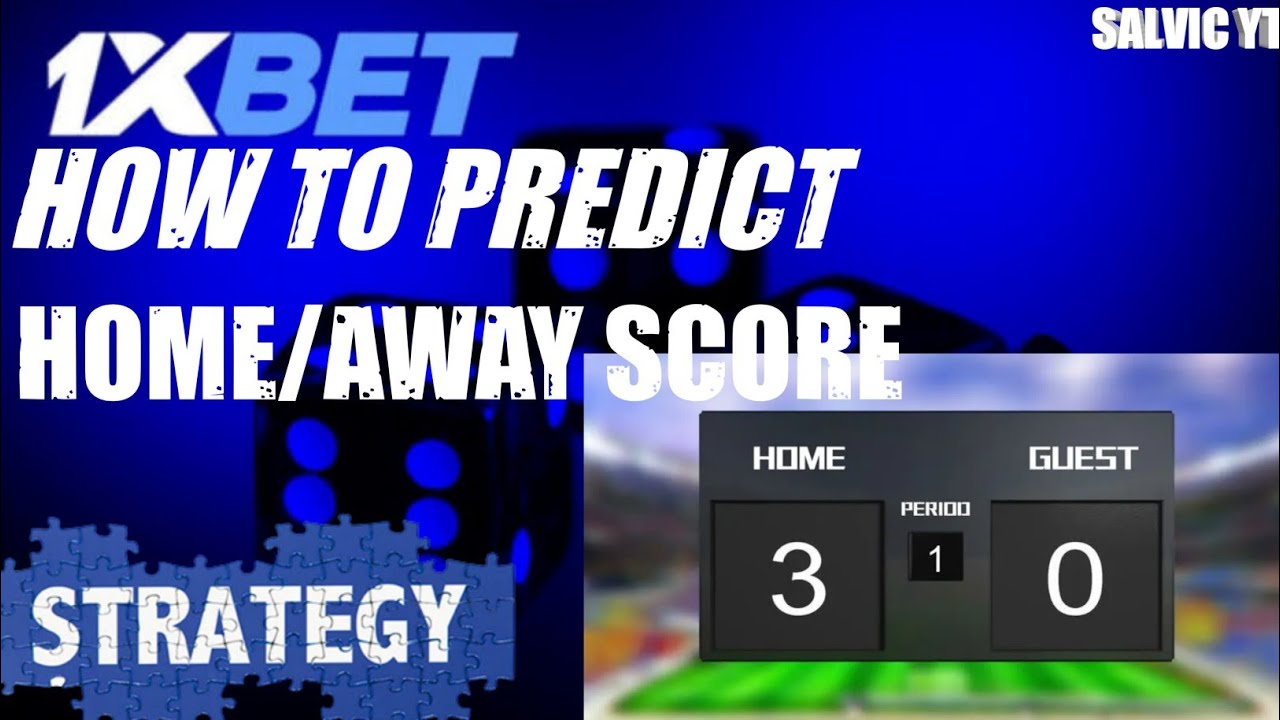 How To Predict On Home/Away Score | Over/Under Home/Away | Total 1&2 ...