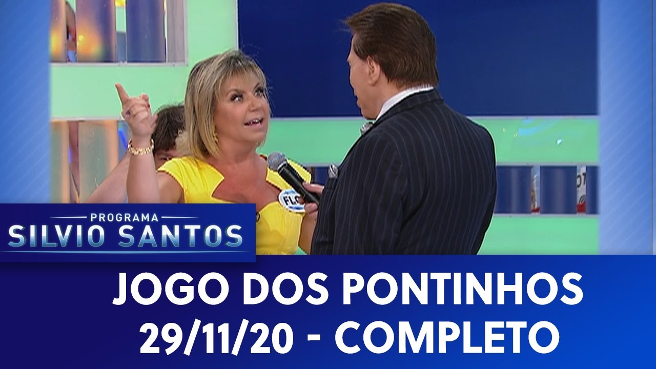 Jogo dos Pontinhos Programa Silvio Santos (29/11/20) YouTube