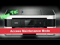 How to access MAINTENANCE MODE / Service Menu on a Brother Printer