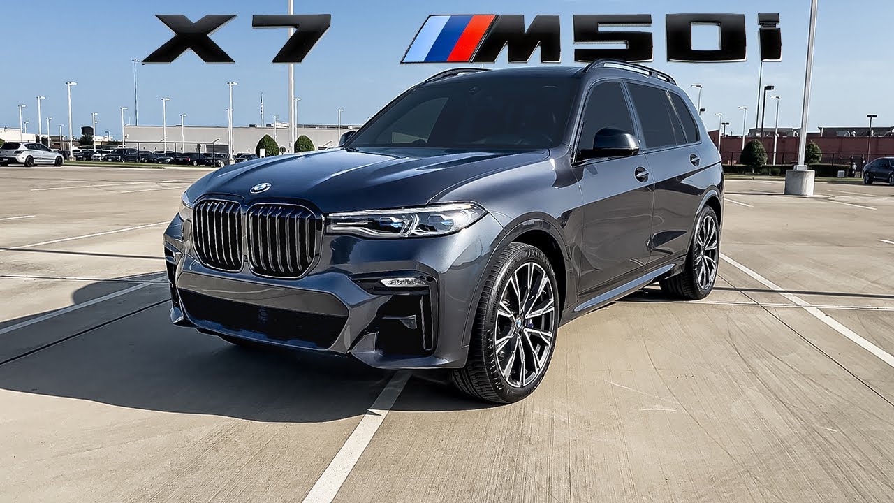 2021 BMW X7 M50i Walkaround Review + Exhaust Sound & Launch Control