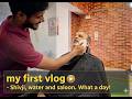 My first vlog- bhole baba ki moj or saloon wale bhaiya kya bol gaye Bangalore mein moj