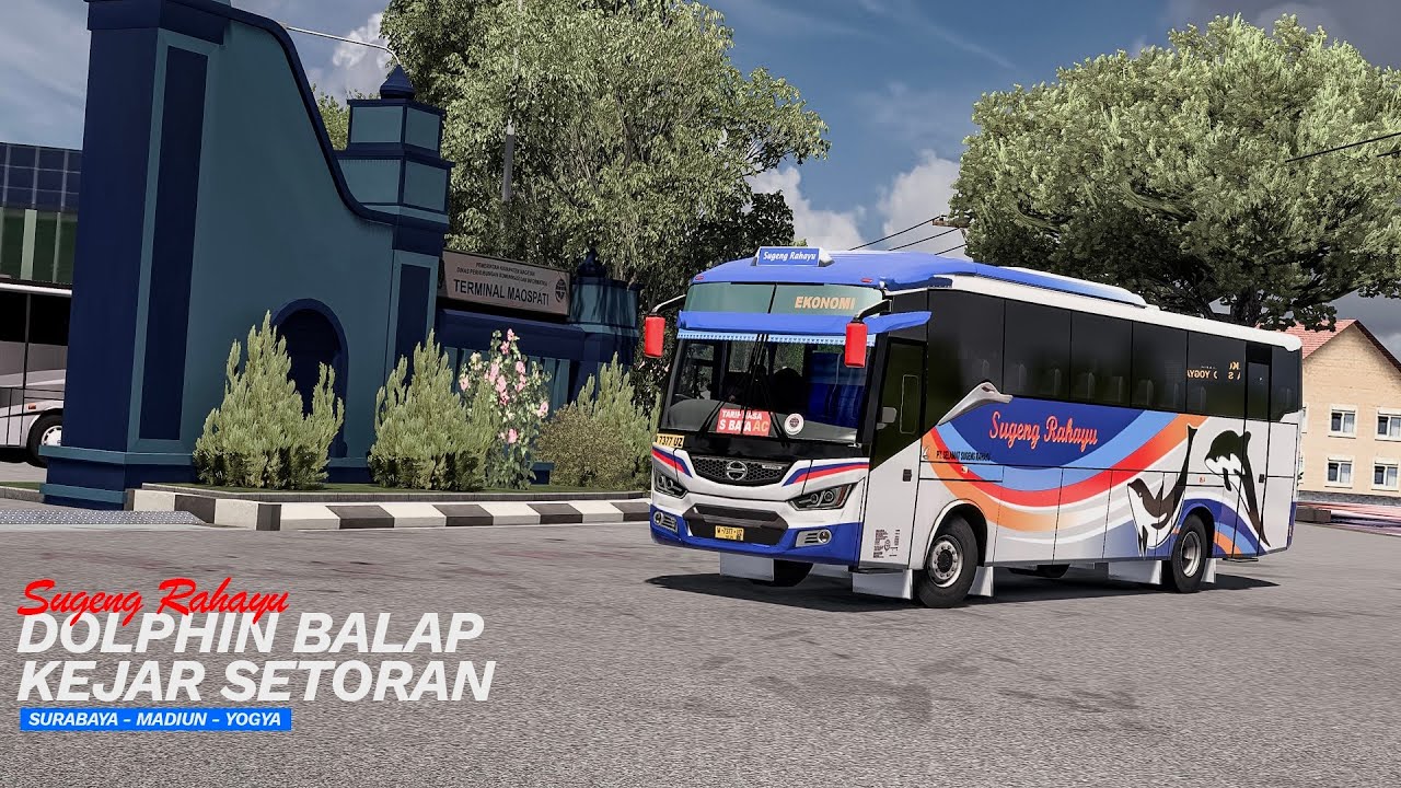 TRIP SUGENG RAHAYU W 7377 UZ DISCOVERY 3 SRAGEN - NGANJUK || ETS 2 INDONESIA