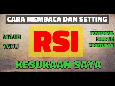 🔴Cara Membaca Dan Setting RSI Kesukaan Saya‼️