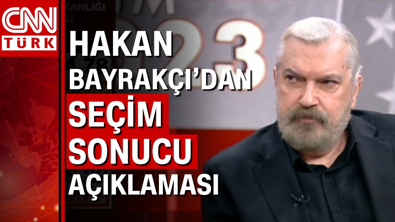 ⁣Hakan Bayrakçı'dan seçim sonucu açıklaması! İşte o rakam