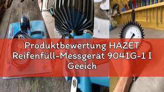 Produktbewertung HAZET Reifenfüll-Messgerät 9041G-1 I Geeicht, ablesbar, Manometer-Messbereich: 0-10