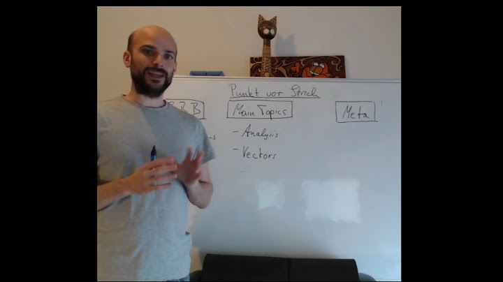 Punkt vor Strich - 1. Introduction and Structure (english version)