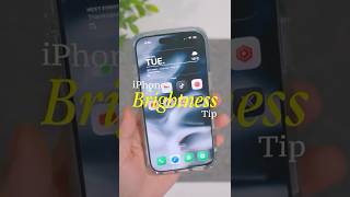 iPhone Brightness Too Bright? Try This Trick💡