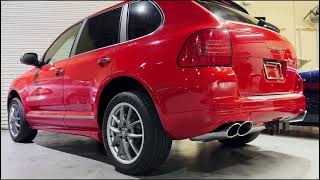 Pure Red 2006 Porsche Cayenne S V8 Titanium Edition Cold Start 05282024