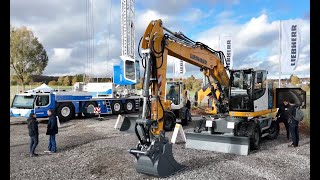 Liebherr goes all electric for the earthworks, cranes, mobile battery charging & concrete sectors