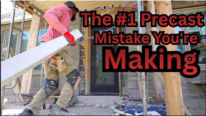 The #1 Mistake You're Making When Installing Precast Around Doors