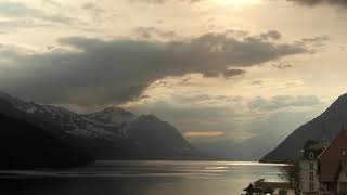 Time Laps Brunnen Switzerland View On The Lake Of Lucern