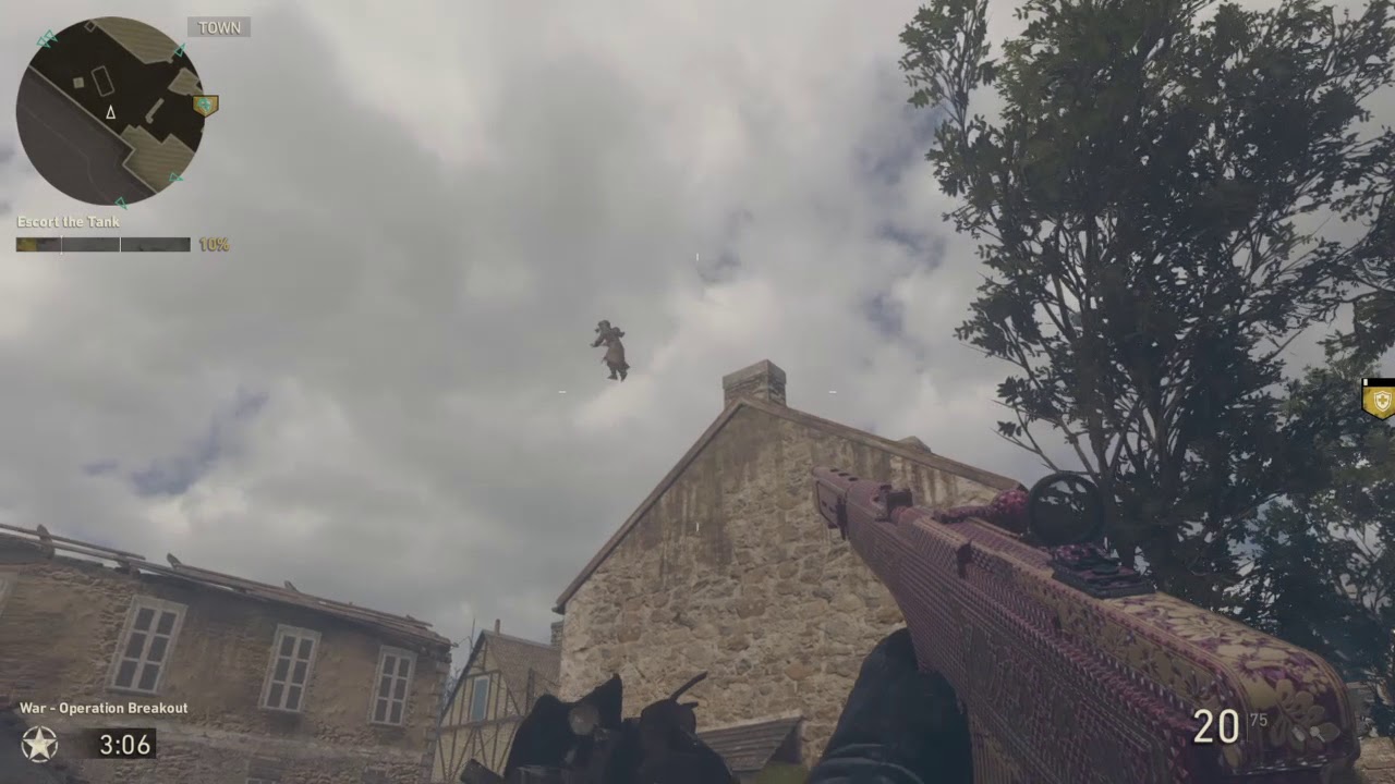 CoD ww2 dancing to the sky