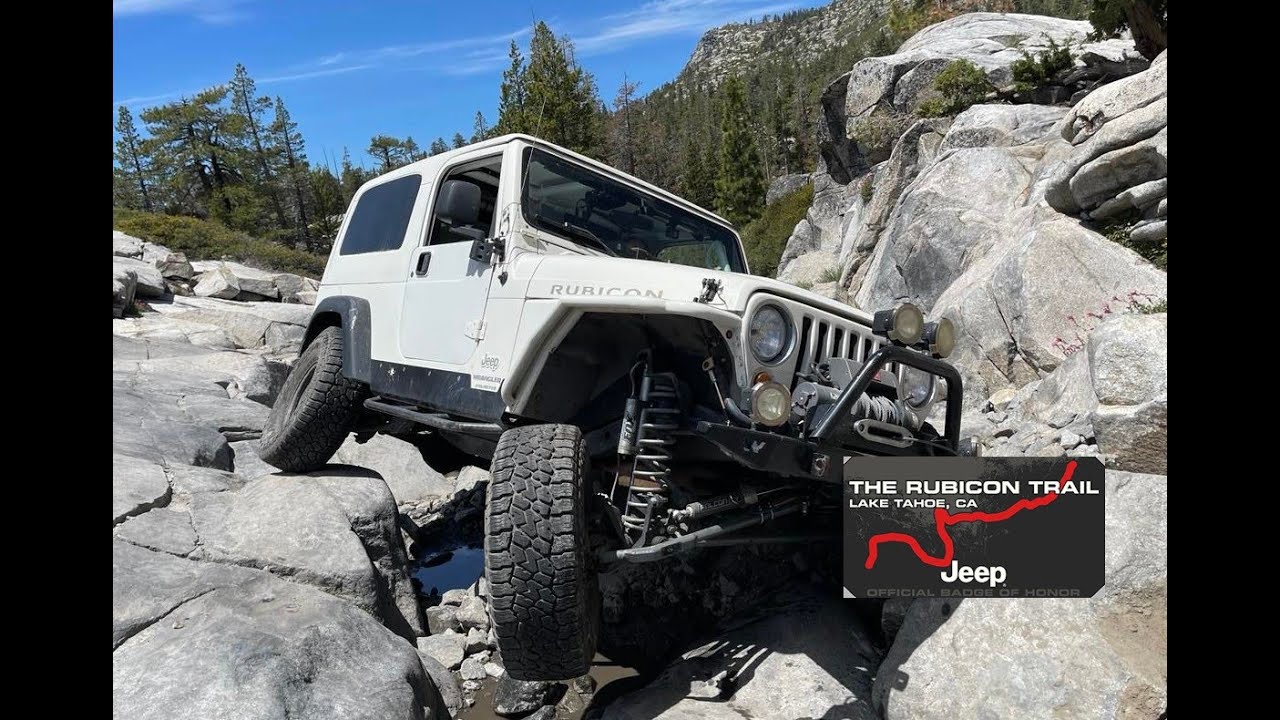 Little Sluice on the Rubicon Trail (June 2022) (06 Jeep LJ)