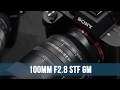 Sony 100mm F2.8 STF G Master [First Look]