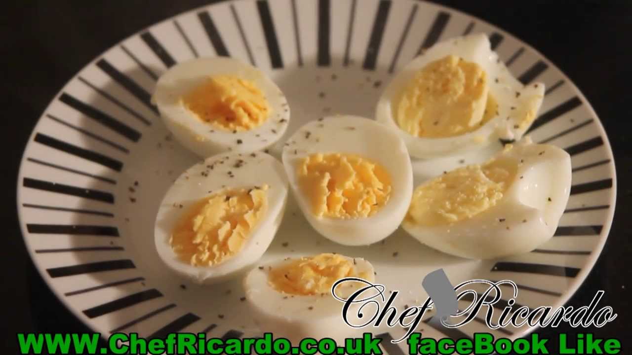 How to Boild the Perfect Egg in 16 Minutes | Recipes By Chef Ricardo | Chef Ricardo Cooking