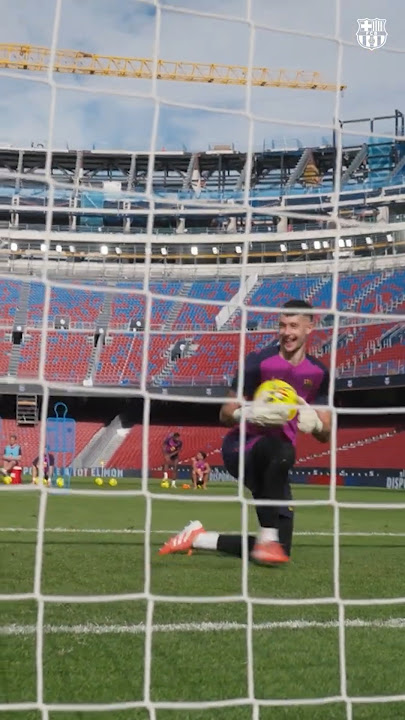 A save is a save 😅🧤 #shorts #fcbarcelona #spotifycampnou