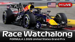 [LIVE] FORMULA 1 United States Grand Prix 2026 – RACE Watchalong | Live Timing