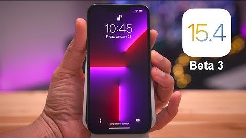 Trên tay iOS 15.4 Developer Beta 3 - Có gì mới?