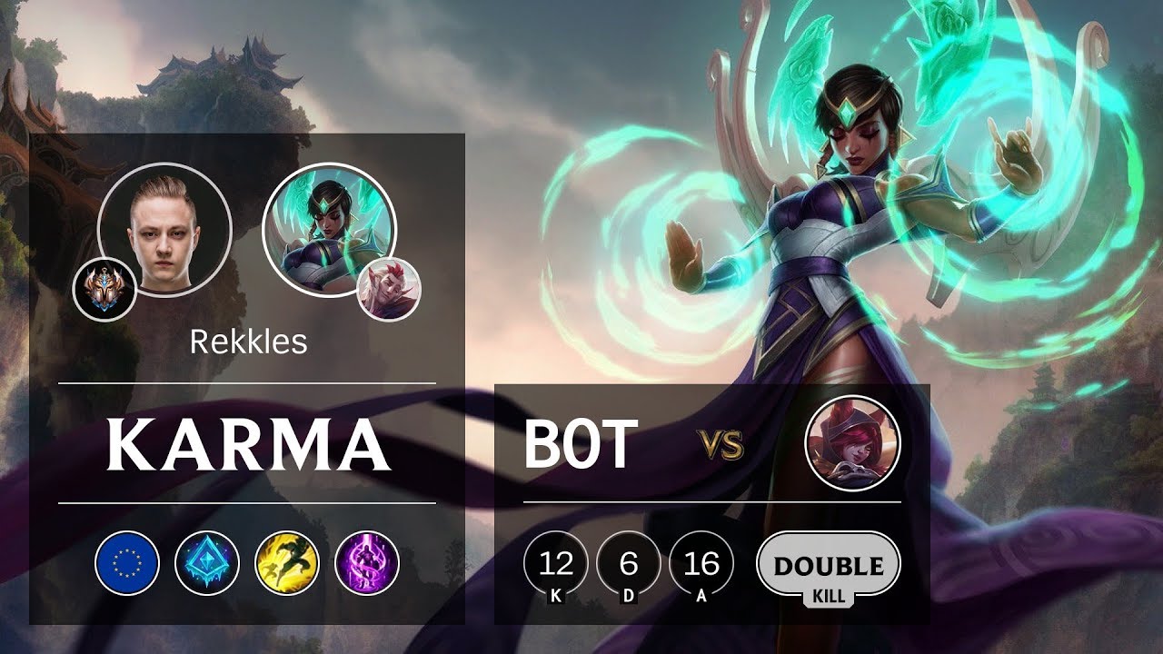 Karma Bot vs Xayah - EUW Challenger Patch 9.18