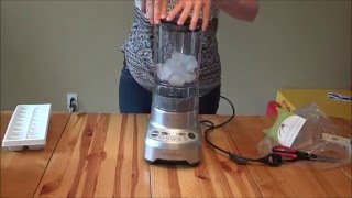 Unboxing Breville Hemisphere Control Blender (BBL605XL) BONUS : Ice crush test! **HD**