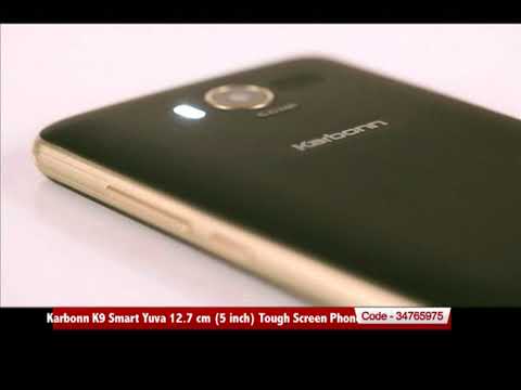 Karbonn K9 Smart Yuva 12.7 cm (5 inch) Tough Screen Phone