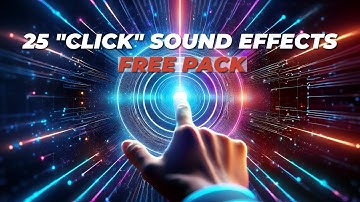 25 Click Sound Effects | Free UI & Button Clicks Pack