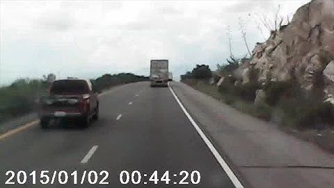 Video shows tailgating motorist RAW VIDEO