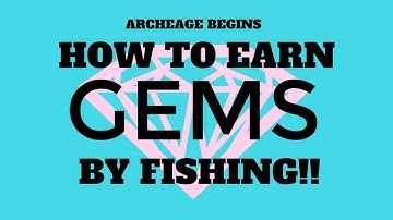 ARCHEAGE BEGINS SECRET OF FISHING!!! LOT OF GEMS??