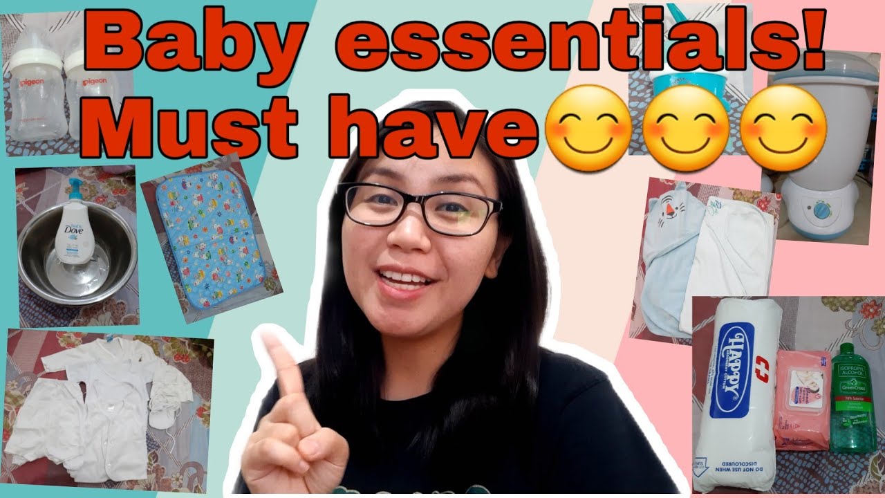 NEWBORN BABY ESSENTIALS MGA GAMIT NI BABY PLUS TIPS NEWBORN MUST