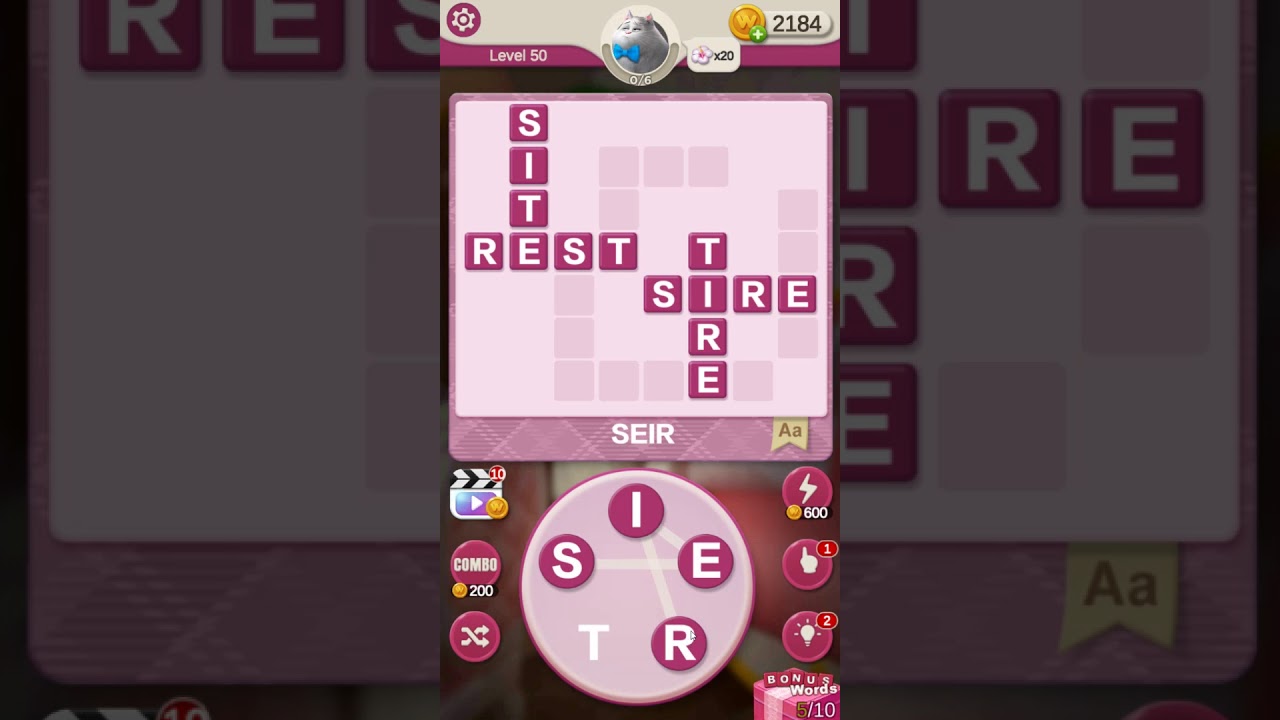 WORD VILLAS level 50