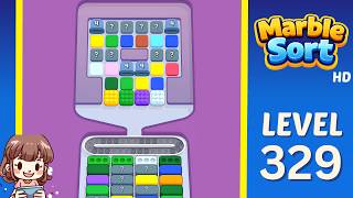 Marble Sort Level 329 Solution Walkthrough