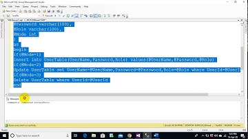 Understanding Stored procedure and implementing the stored procedure in c# windows form
