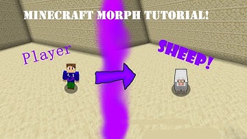 How to MORPH Into Any Mob in Minecraft! | Morph Tutorial, 1.17+