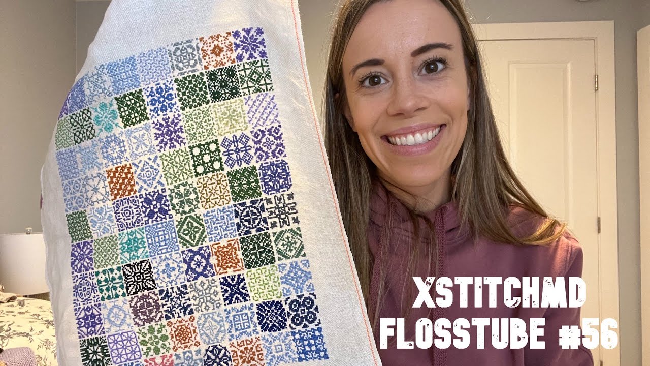 Xstitchmd: Flosstube #56 - FOUR Stitchy Finishes! Stitch North Fall 2024 Recap and Haul
